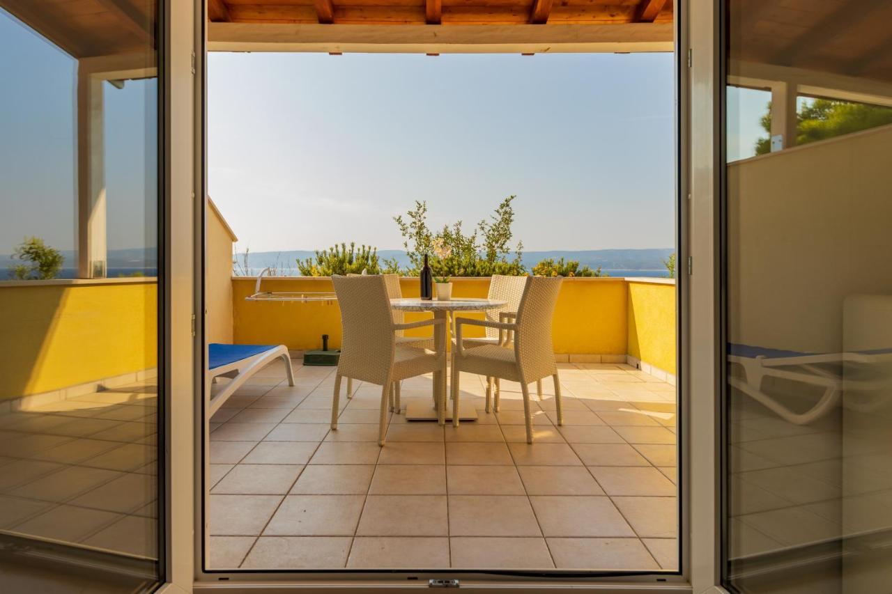 Luxury Apartments Villa Ruzmarina With New Heated Infinity Pool And Lounge Area Marusici  Ngoại thất bức ảnh